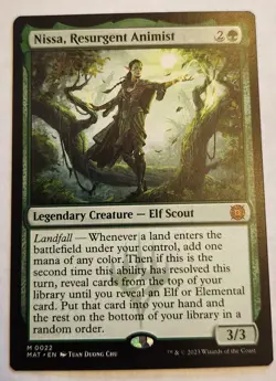 Nissa, Resurgent Animist March of the Machine: The Aftermath Regular Mythic NM+ - Image 1