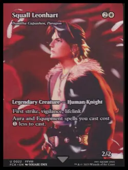 FINAL FANTASY: Through the Ages #22 Squall Leonhart - Image 1