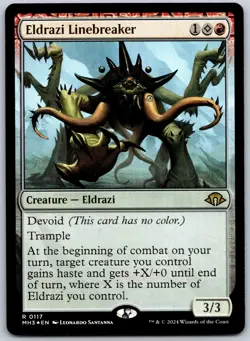 Eldrazi Linebreaker Foil R Modern Horizons 3 117 NM - Image 1