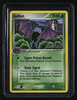 Pokemon GOLBAT 43/113 (Stamped Reverse Holo) Delta Species - NM/Near Mint - Image 1