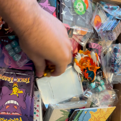 Collection of Pokemon TCG Accessories - Coins, Sleeves, Dividers, Figurines, etc - Image 2