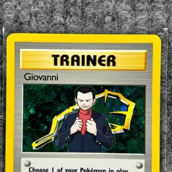 Vintage Pokemon - Gym Challenge - Giovanni 1st Edition - 18/132 Rare - NM/Mint - Image 5