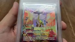 POKEMON PSA GEM MINT 10 TEMPORAL FORCES 208/162 SIR RAGING BOLT EX FREE SHIPPING - Image 3