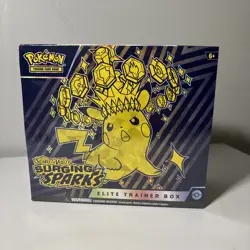Pokemon TCG Surging Sparks ETB, Magneton Foil Promo Factory Sealed - Image 1