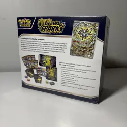 Pokemon TCG Surging Sparks ETB, Magneton Foil Promo Factory Sealed - Image 2