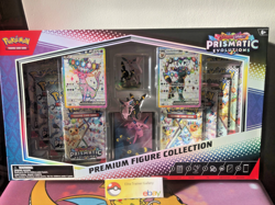 Pokemon TCG Prismatic Evolutions Premium Figure Collection Box Sealed (11 packs) - Image 2