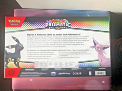 Pokemon TCG Prismatic Evolutions Premium Figure Collection Box Sealed (11 packs) - Image 3