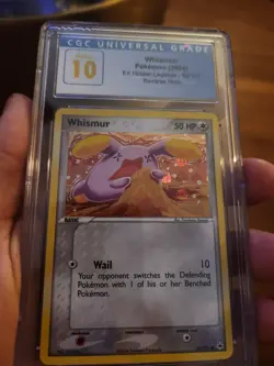 (POP 5) CGC 10 PRISTINE Pokemon EX Hidden Legends Reverse Holo Whismur 82/101 - Image 3