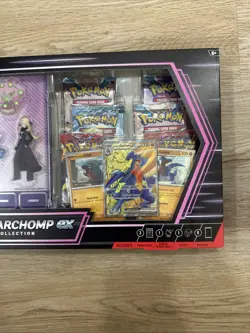 Pokemon TCG: Cynthia’s Garchomp ex Premium Collection box Sealed - Image 3