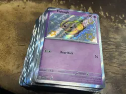 LOT OF (60) Pokemon SV Paldean Fates FIDOUGH Holo and Reverse Holo Promo - Image 1