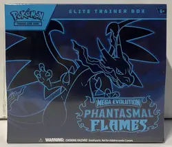 Pokemon ETB Phantasmal Flames - Pokemon Center Elite Trainer Box (Sealed) TCG - Image 1