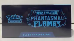 Pokemon ETB Phantasmal Flames - Pokemon Center Elite Trainer Box (Sealed) TCG - Image 2