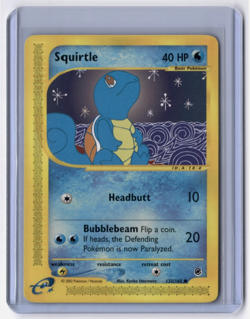Squirtle (132) 132/165 Common Normal NM Pokemon Expedition - Image 1