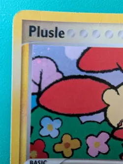 2006 Pokemon POP Series 3 Plusle #5/17 Holo MP - Image 2
