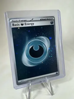 BASIC DARK DARKNESS ENERGY 007 151 POKEMON (COSMOS HOLO RARE) - Image 1