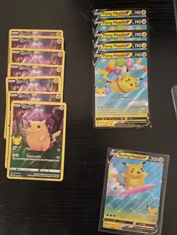 Pokemon Celebrations TCG Holo Pikachu lot - Image 2