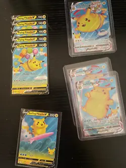 Pokemon Celebrations TCG Holo Pikachu lot - Image 3