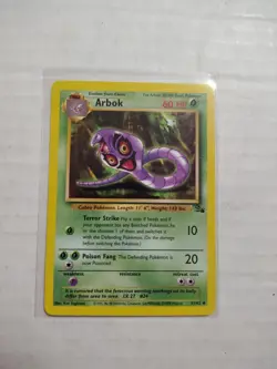 Arbok Fossil Pokemon TCG 31/62 Unlimited Uncommon - Image 1