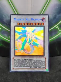 Yugioh Majestic Red Dragon ABPF-EN040 Ghost Rare Unlimited NM - Image 1