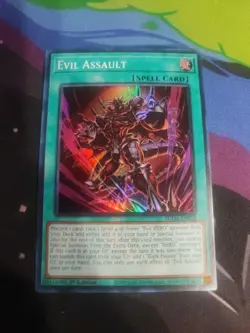 Yugioh! Evil Assault - SUDA-EN052 - Super Rare - 1st Edition Near Mint, English - Image 1