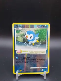 Piplup 72/100 Majestic Dawn Reverse Holo MP Pokemon Card - Image 1