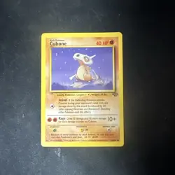 CUBONE - Jungle Set - 50/64 - Common - Pokemon Card - Unlimited Edition D37 - Image 1