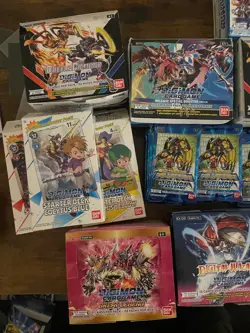 Massive Digimon TCG Card lot (SR/Alt Arts/Secret/Promo cards/Sealed packs/etc) - Image 2