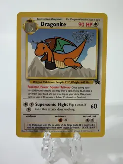 Pokemon TCG Dragonite #5 Black Star Promo WB the First Movie Stamped Card - Image 1