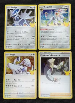 CELEBRATIONS HOLO RARE - Pokemon TCG- COMPLETE SET - All 16 Cards - NM - Image 4