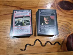 Star Wars CCG Complete New Hope Limited Black Border Set 162 Cards NM/LP Mix - Image 1