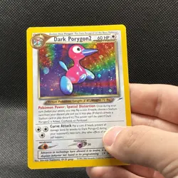 (LP+) Dark Porygon2 8 Holo Rare Neo Destiny Unlimited Vintage 2000 Pokemon Card - Image 4