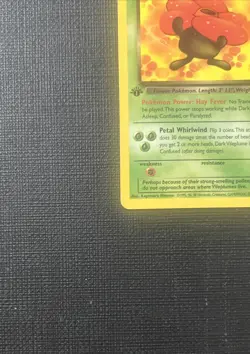Dark Vileplume 1st Ed 30/82 Non-Holo Rare Team Rocket Pokemon Card - Image 5