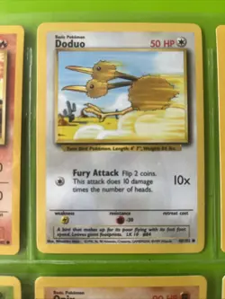 Pokemon Cards Lot of 9 Base Set Regular Common Vintage 1999 Unlimited - Image 4