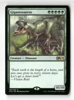 Gigantosaurus Core Set 2019 #185 Rare - Image 1