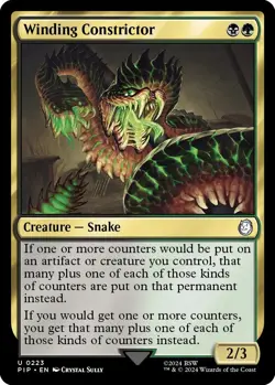 MTG Foil - Winding Constrictor - 223 / NM / English - Image 1