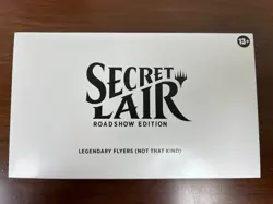 Magic MTG Foil Secret Lair Sealed Roadshow Legendary Flyers (Not That Kind) - Image 1