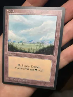 German FBB • Misprint Wald "Forest Plains" • NM / Unplayed • Mtg (14) - Image 3