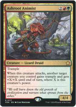 Ashroot Animist - 0117 - Foundations - Magic the Gathering (MTG) - Image 1