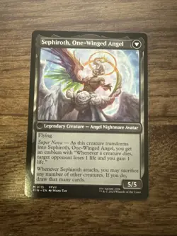 Magic The Gathering Final Fantasy Sephiroth, Fabled SOLDIER M 0115 Mint Non Foil - Image 2