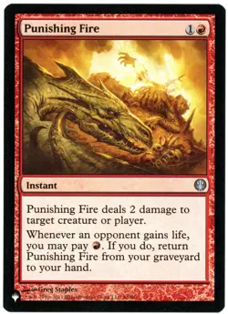 Punishing Fire - The List Reprints - Mystery Booster 2 - MTG - NM/M - Image 1
