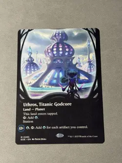 Uthros, Titanic Godcore (Borderless) Edge of Eternities Regular NM - Image 1