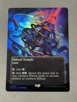 2025 Magic The Gathering Edge Eternities Stellar Sights Eldrazi Temple Foil 0059 - Image 1