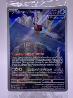 Pokemon TCG IronBundle SVP 066 S&V Paradox Rift ETB Promo - Sealed - Image 1