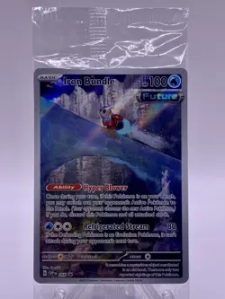 Pokemon TCG IronBundle SVP 066 S&V Paradox Rift ETB Promo - Sealed - Image 3