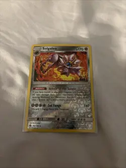 Solgaleo 142/236 Reverse Holo Rare SM - Cosmic Eclipse NM Pokemon - Image 1