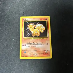 Pokemon WOTC Vulpix 68/102 Base Set UNLIMITED Common D29 - Image 1