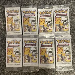 8x Pokemon General Mills Cereal Booster Pack 25th Anniversary Release 2021 - Image 1