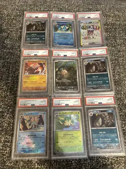Pokemon Japanese PSA 10 Slab Lot Of 9 (Umbreon, Leafeon, Glaceon, Leafeon) - Image 1