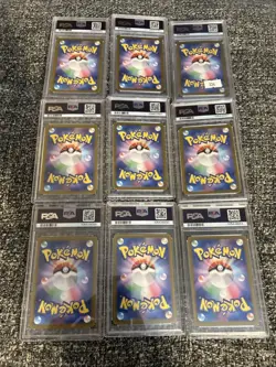Pokemon Japanese PSA 10 Slab Lot Of 9 (Umbreon, Leafeon, Glaceon, Leafeon) - Image 2