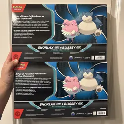 (2) Pokemon Snorlax Ex & Blissey Ex Special Collection Box (SEALED) Lot of 2. - Image 2